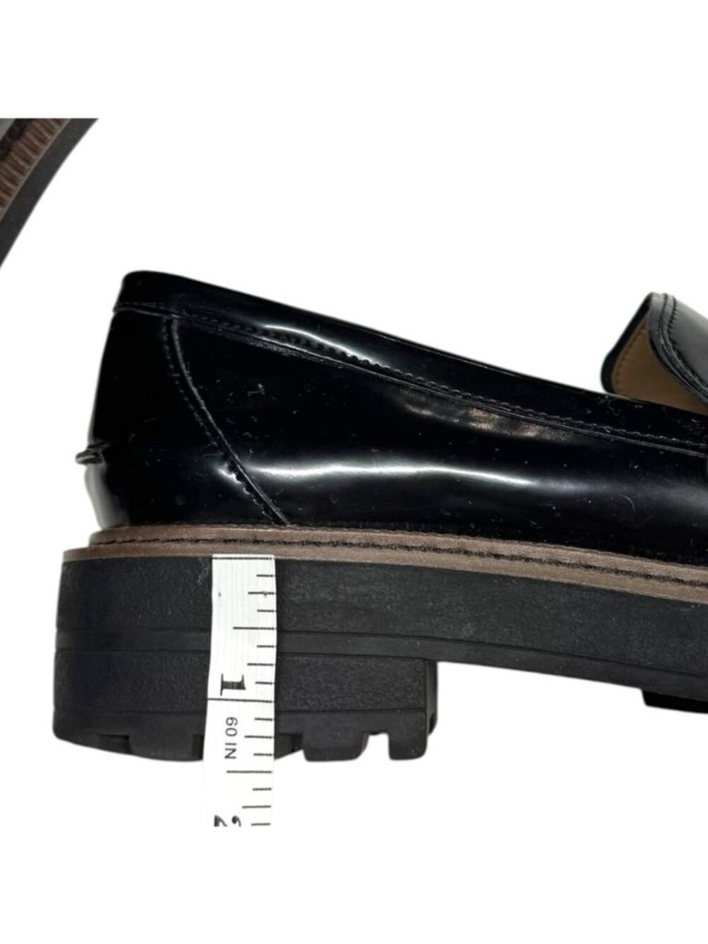 Sam Edelman Chunky Loafer Black Size 7 - Picture 7 of 10
